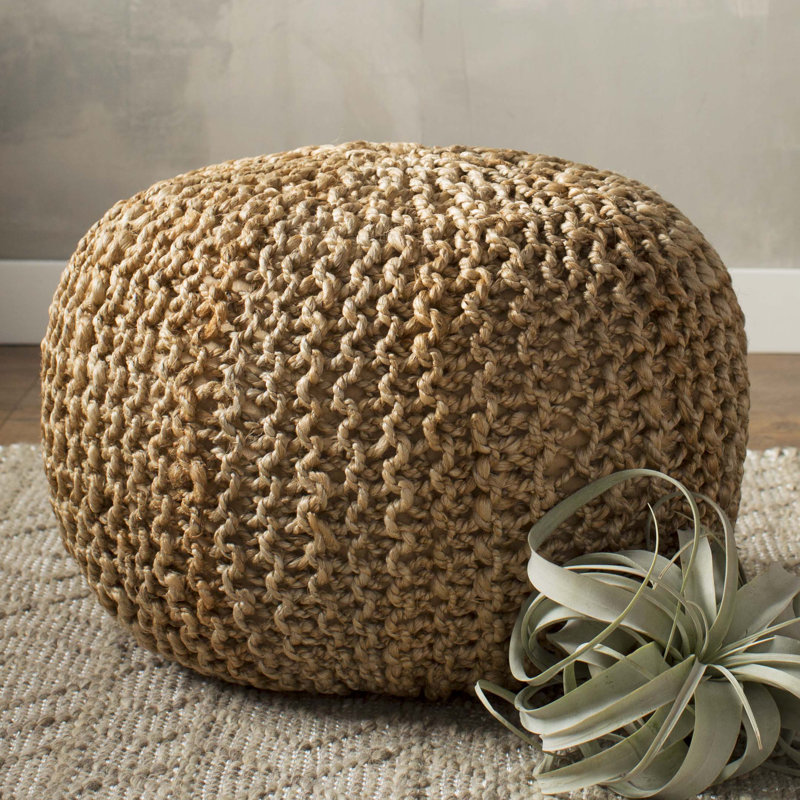 Beachcrest Home Odin Sphere Pouf Ottoman & Reviews Wayfair